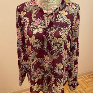 Blouse shear Banana Republic